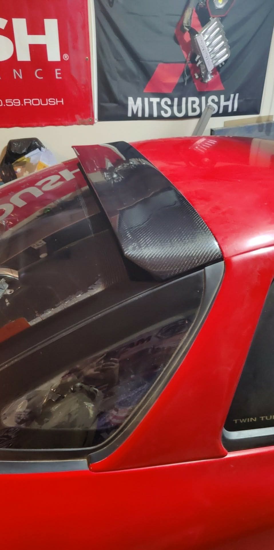 Carbon Fiber Hatch Visor
